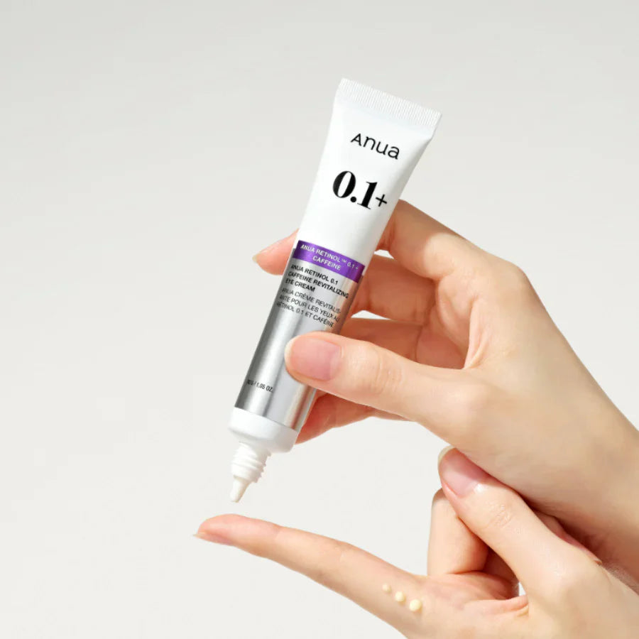 Anua - Retinol 0.1 + Caffeine Revitalizing Eye Cream 30g