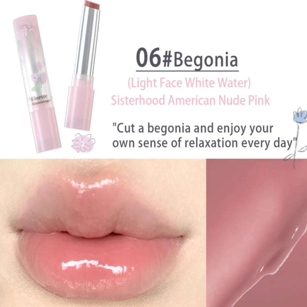FLORTTE Self-Love Series Transfer-Proof Solid Lip Glaze