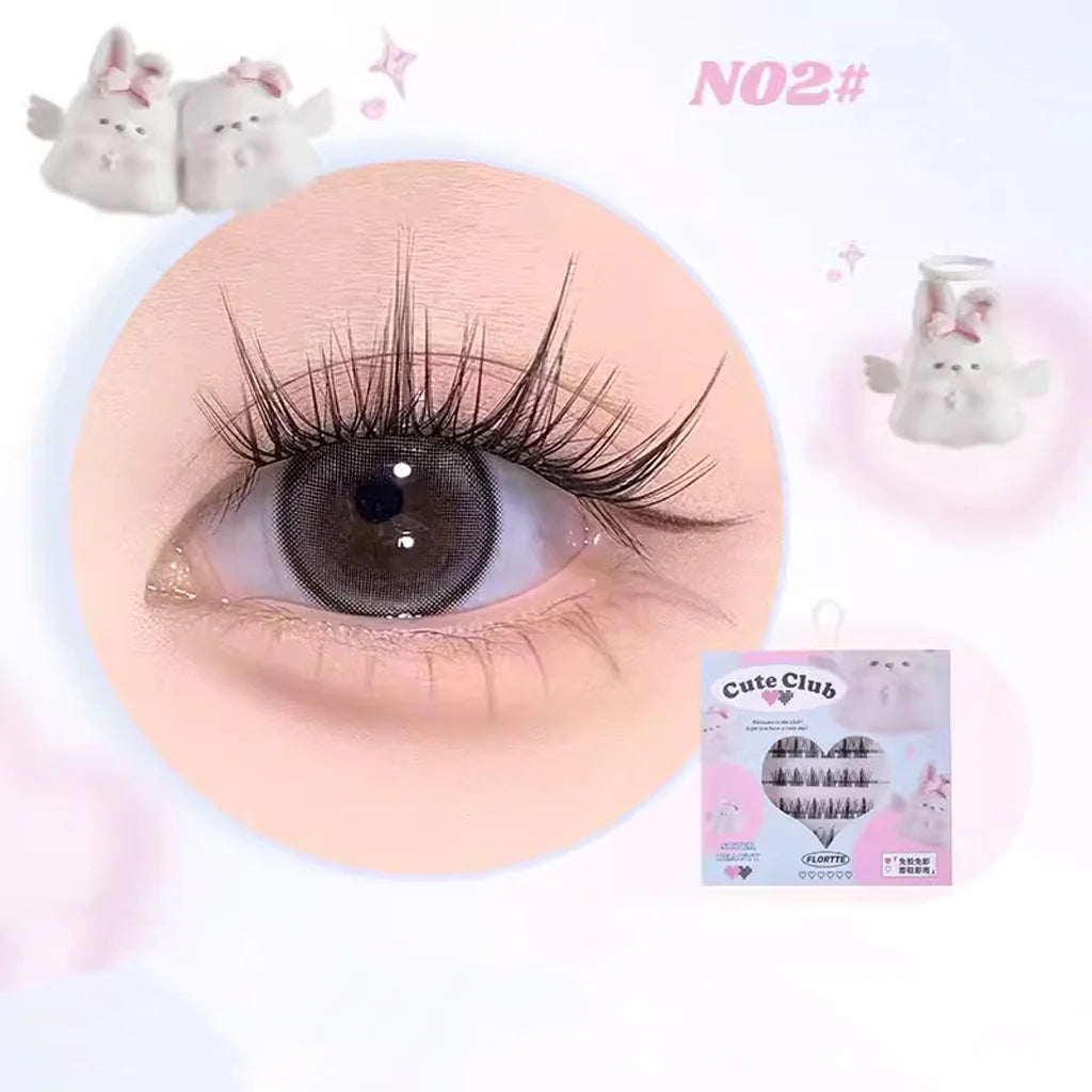 FLORTTE Amelia Series No-Glue False Eyelashes