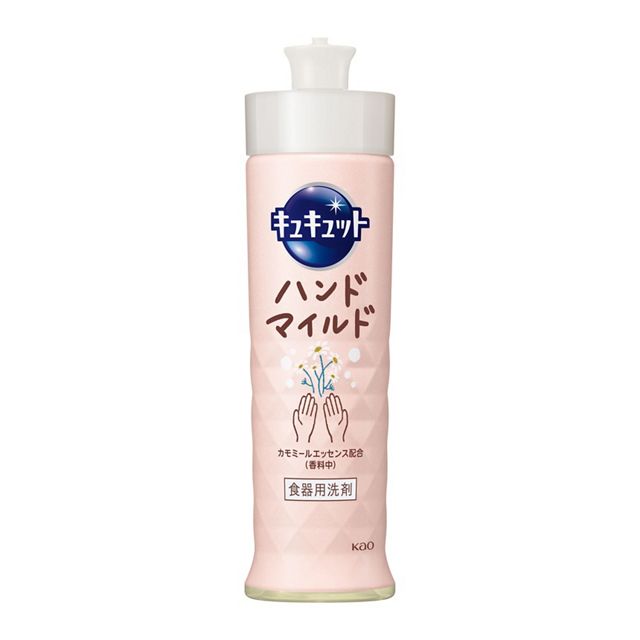 KAO Kyukyutto Hand Mild Dishwashing Liquid Chamomile 210ml