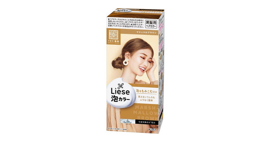 KAO LIESE BUBBLE HAIR COLOR MASHMALLOW BROWN LAW1