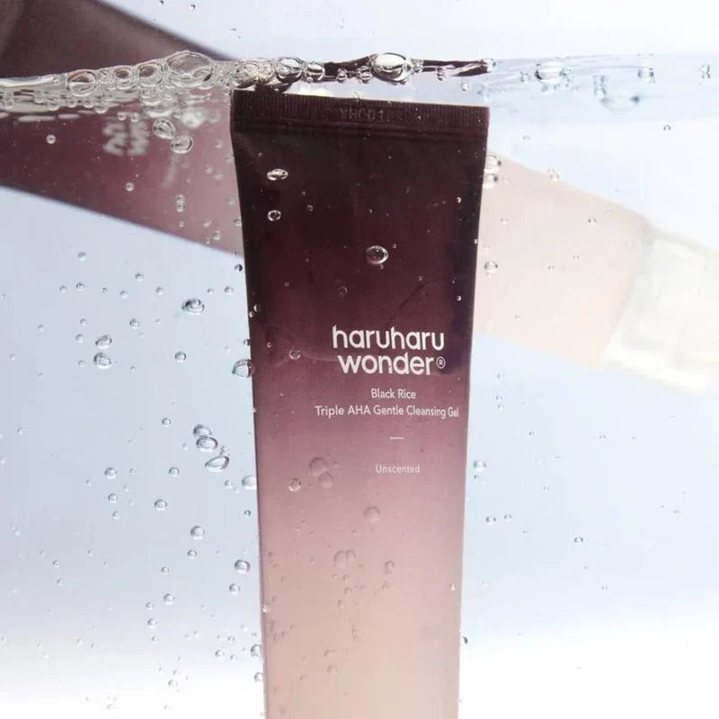 Haruharu WONDER - Black Rice Triple AHA Cleansing Gel 100ml