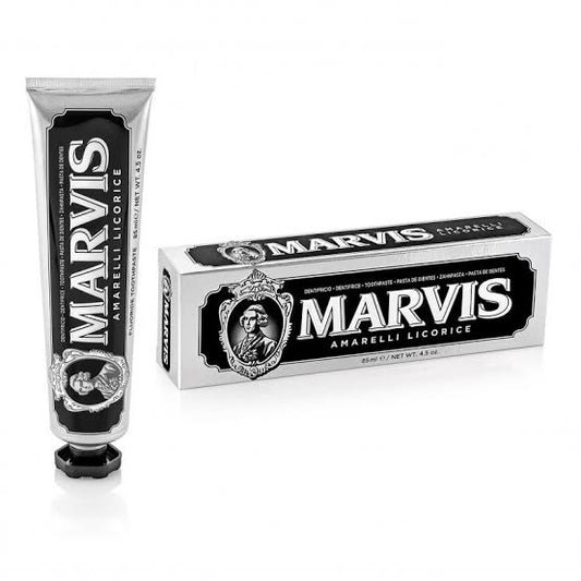 Marvis Toothpaste - Amarelli Licorice 85ml (MARVIS 甘草薄荷牙膏 黑色)