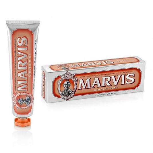 Marvis Toothpaste Ginger Mint 85ml（MARVIS 生姜薄荷牙膏 橙色85ML