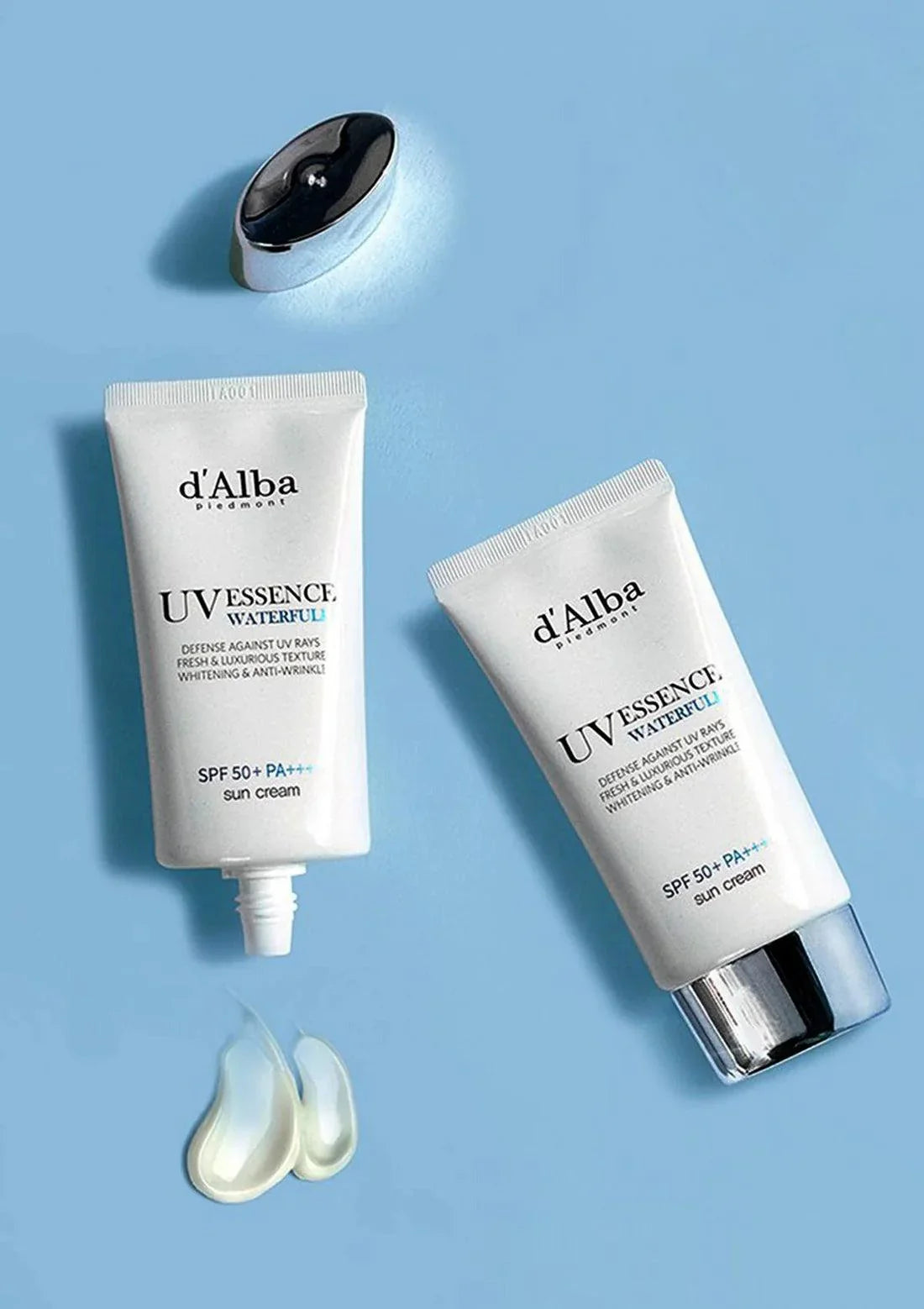 d’Alba White Truffle UV Essence Waterful Sun Cream SPF50+ PA++++ 50ml 1+1 Set