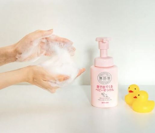 MIYOSHI Additive-Free Foaming Baby Soap 250ml
