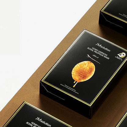 JMSOLUTION Honey Luminous Propolis Mask 30ml x 10pcs