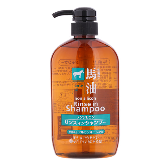 KUMANOYUSHI Kumano Oil Horse Oil 2-in-1 Shampoo & Conditioner – 600 ml