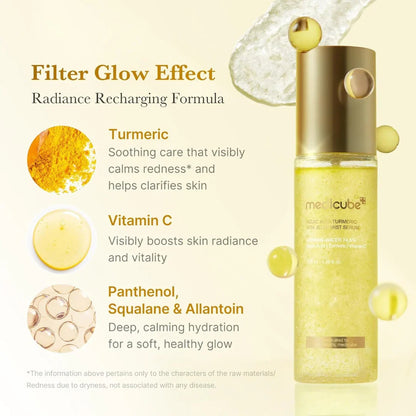 Medicube - Kojic Acid Turmeric Vita Jelly Mist Serum 100ml