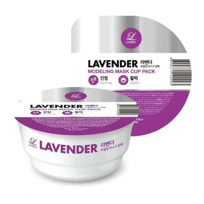 🎁 Lindsay Modeling Mask Cup Pack Lavender(28G, Single-Use) (100% off)