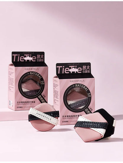 AMORTALS Double-Sided Powder Puff Set 3pcs