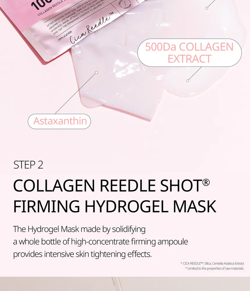 VT Cosmetics - Collagen Reedle shot 100 2-Step Hydrogel Mask