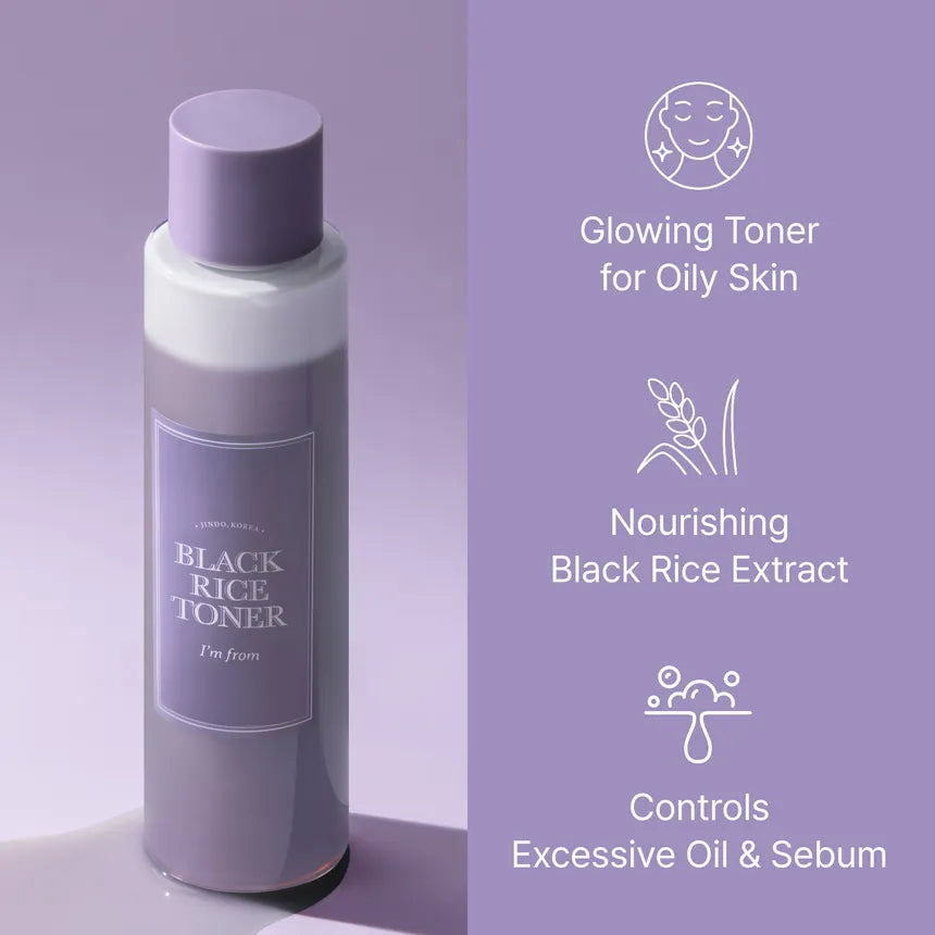 I'm From - Black Rice Toner Mini 30ml