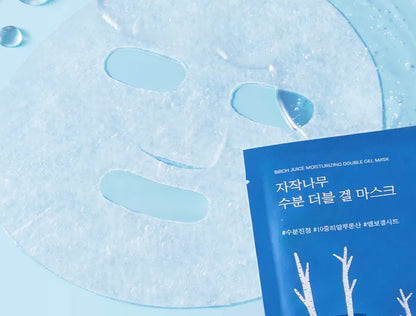 Round Lab - Birch Juice Moisturizing Double Gel Mask 23ml
