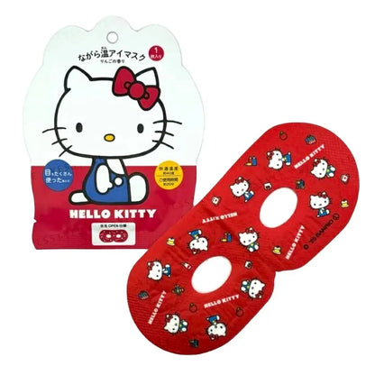 Kogadō 2025 Spring/Summer Limited Sanrio Steam Eye Mask – Hello Kitty, 1pc