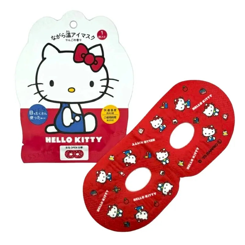 HONYARADOH Hello Kitty Warm Eye Mask 1pc