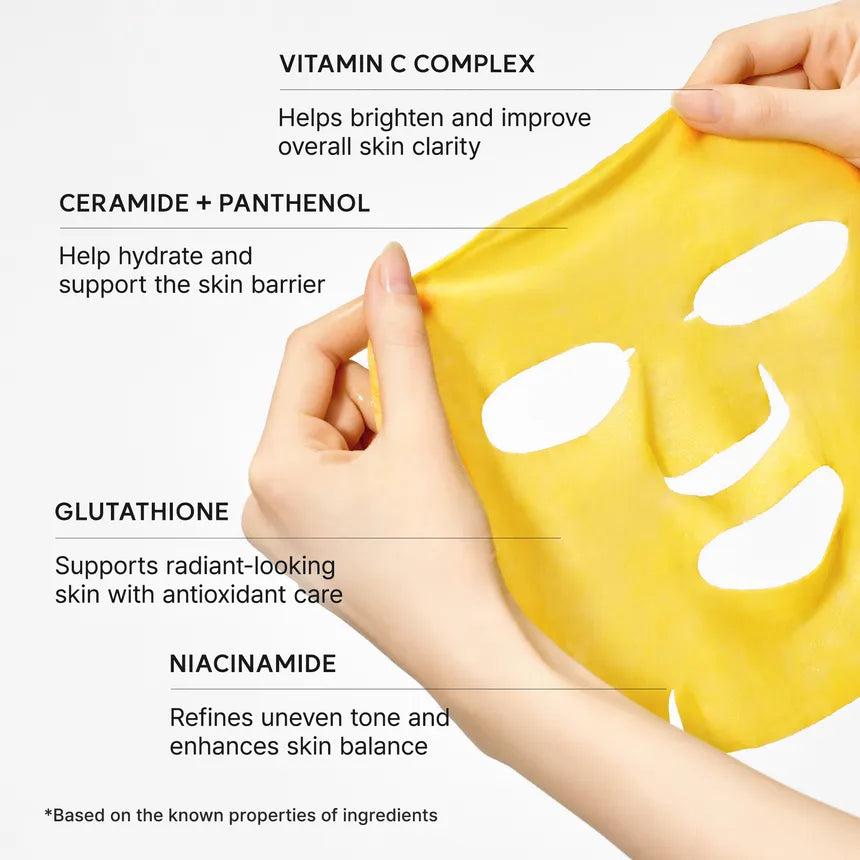 Arencia - Vitamin C Booster Shot Mask Set 27ml x 5 Sheets