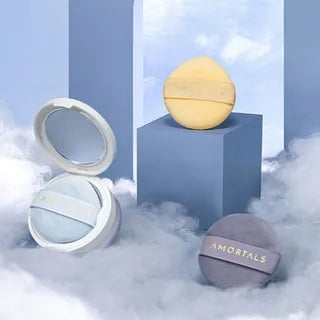 AMORTALS Nebula Loose Powder Puff – Small, 3pcs Set