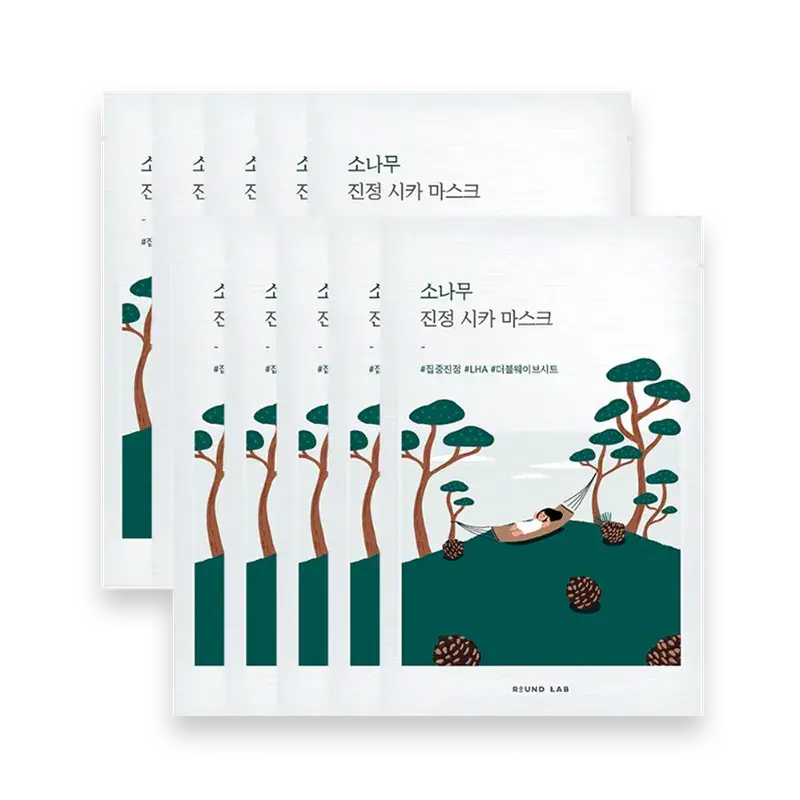 Round Lab - Pine Tree Calming Cica Sheet Mask 27ml