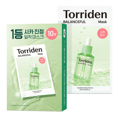 Torreden Green Centella facial mask 10 pieces
