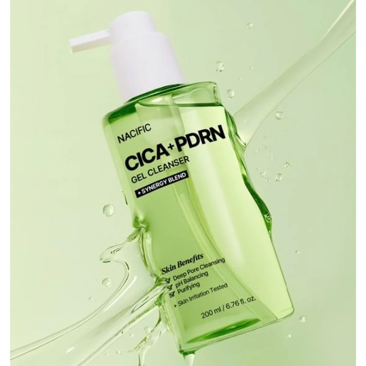 Nacific - CICA + PDRN Gel Cleanser 200ml