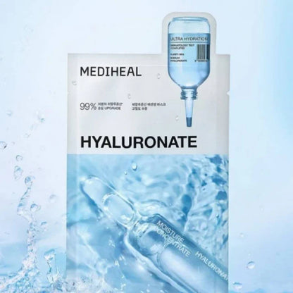 MEDIHEAL Hyaluronate Essential Mask Ultra Hydration 24ml x 10 pcs