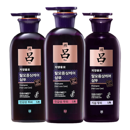 Ryo Damage Care & Deep Nutrition Hair Care Series Shampoo & Treatment for All Hair Types