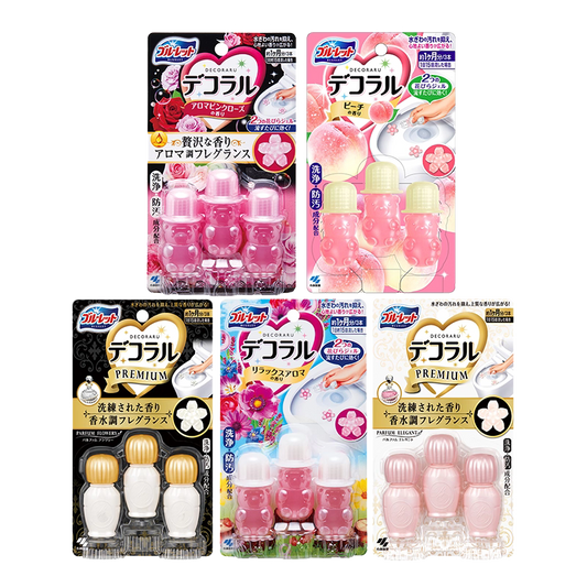 Kobayashi Bluelet Decoral Toilet Gel Petals-(3 pieces)
