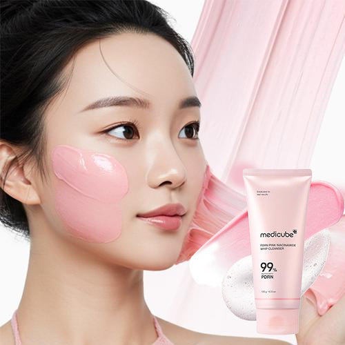 Medicube - PDRN Pink Niacinamide Whip Cleanser 120g