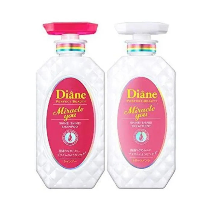 Diane Perfect Beauty Miracle You Shine Shine Shampoo & Treatment Set 450ml x 2