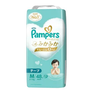 PAMPERS Premium Care Tape Nappies M Size 48pcs (6-11KG)