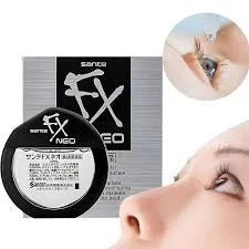Santen Fx V Plus Cool Eye Drops Silver 12Ml