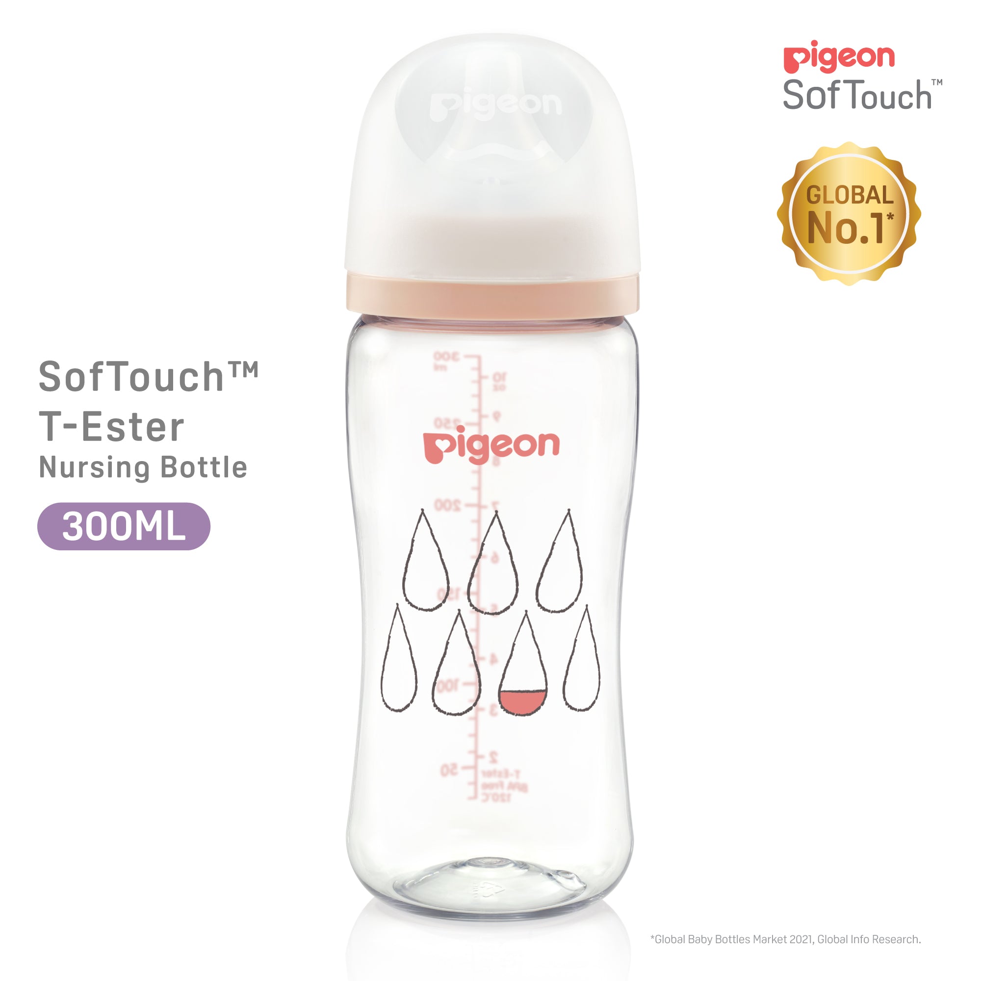 PIGEON SofTouch T-Ester Baby Bottle 300ml