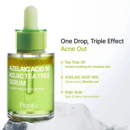 Purito SEOUL - Azelaic Acid 10 Kojic Tea Tree Serum 30ml