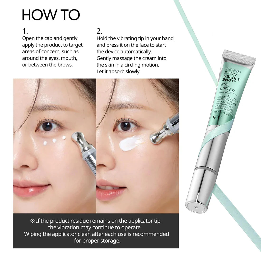 VT Cosmetics - PDRN Reedle Shot Eye Lifter 15ml