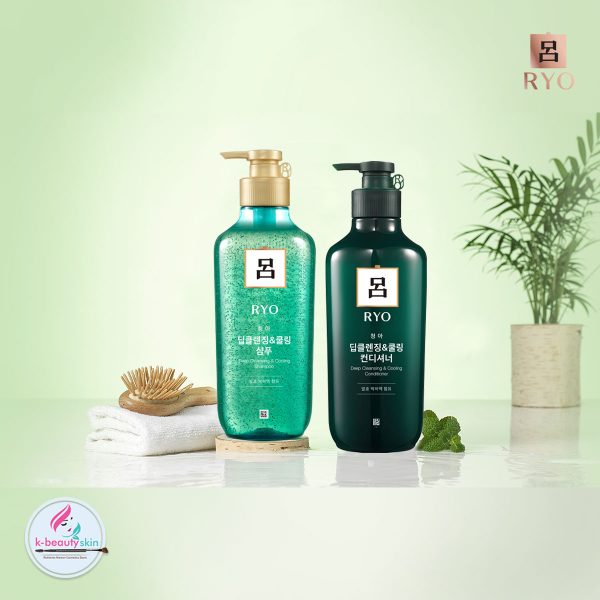 Ryo Deep Cleansing & Cooling Shampoo & Conditioner 480ml