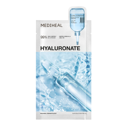 MEDIHEAL Hyaluronate Essential Mask Ultra Hydration 24ml x 10 pcs