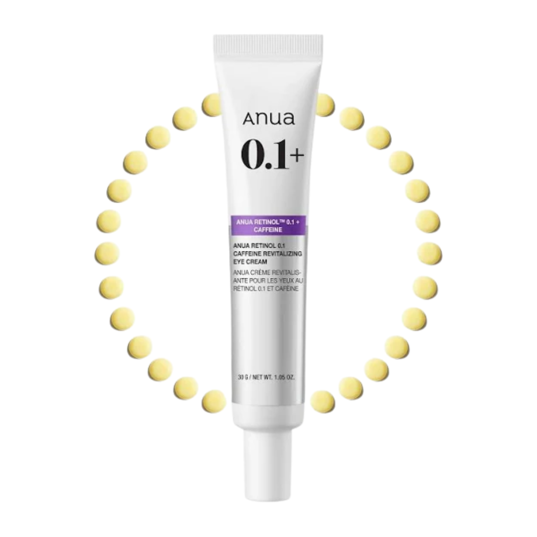 Anua - Retinol 0.1 + Caffeine Revitalizing Eye Cream 30g