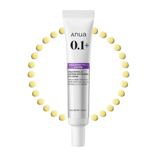 Anua - Retinol 0.1 + Caffeine Revitalizing Eye Cream 30g
