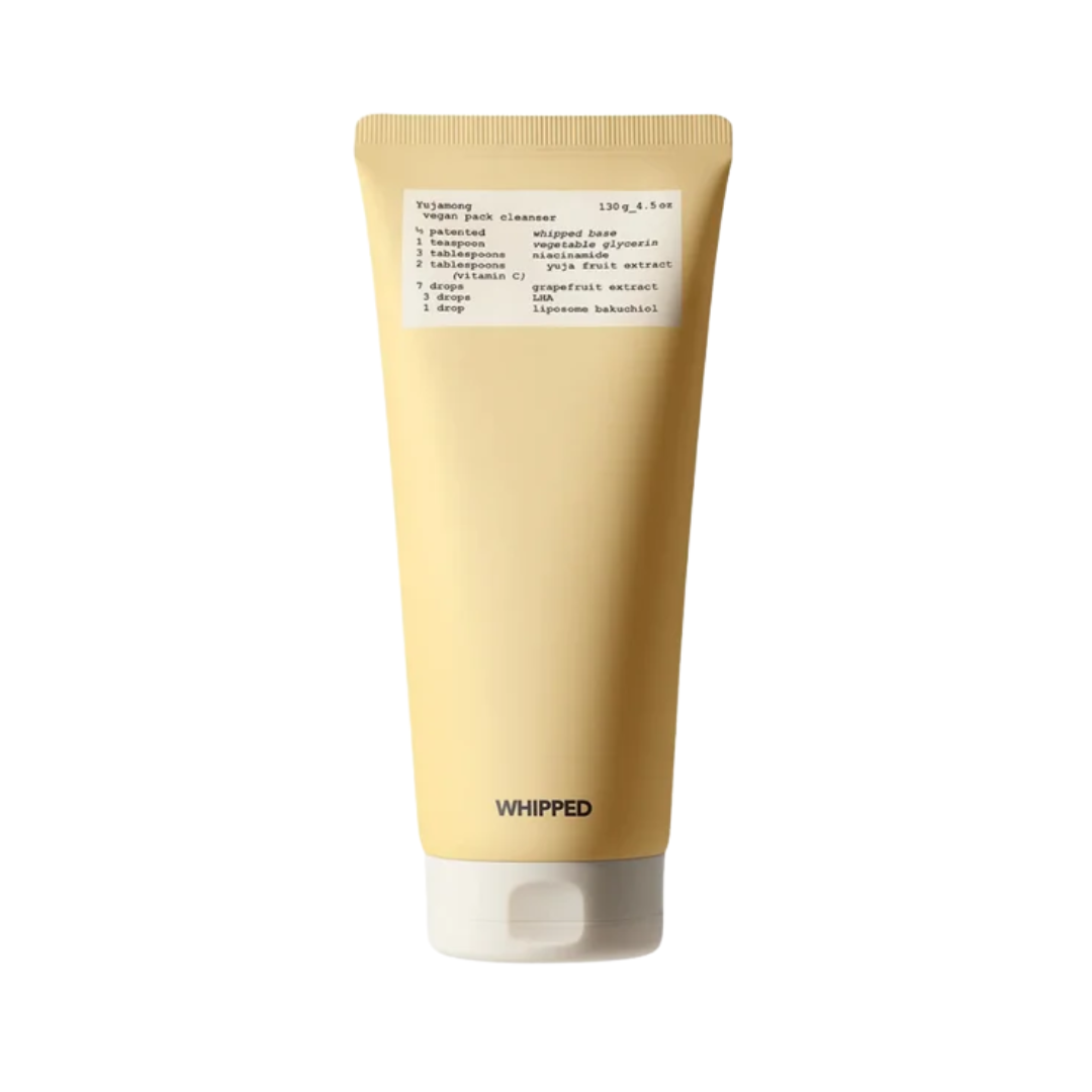 WHIPPED Yujamong Vegan Pack Cleanser 130g