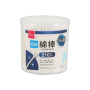 DAISO Antibacterial Paper Shaft Cotton Swabs 210pcs