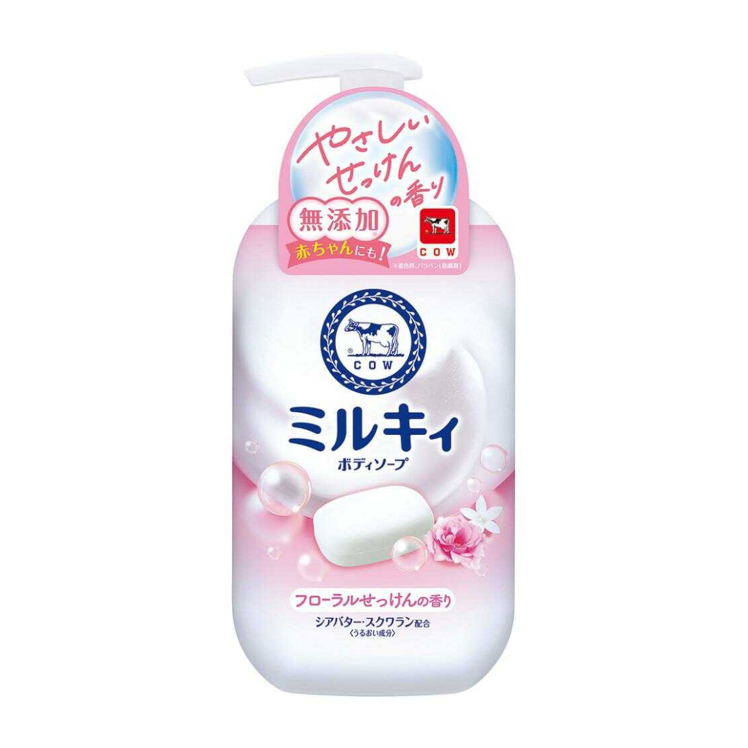 COW Milky Body Soap Floral Soap 500ml