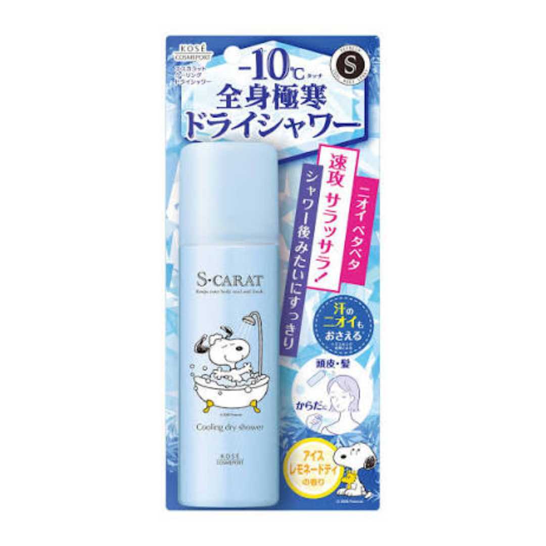 KOSE S-CARAT Cooling Dry Shower Ice Lemonade Tea 80g