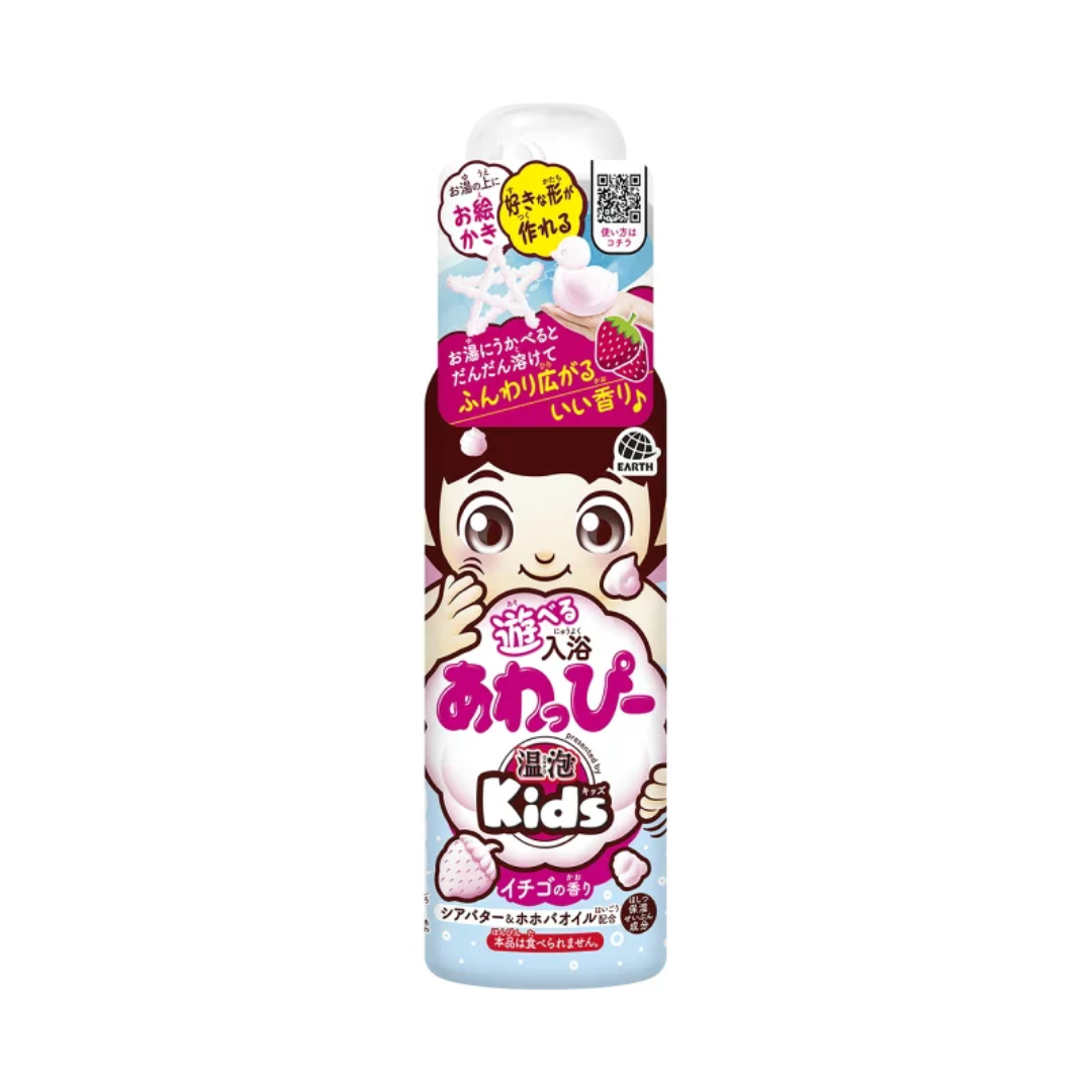 EARTH Awaw Bubble Bath for Kids Strawberry 160ml