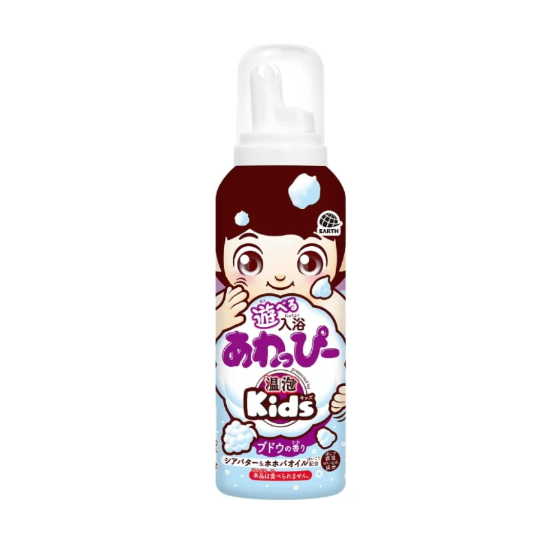 EARTH Awaw Bubble Bath for Kids Grape 160ml