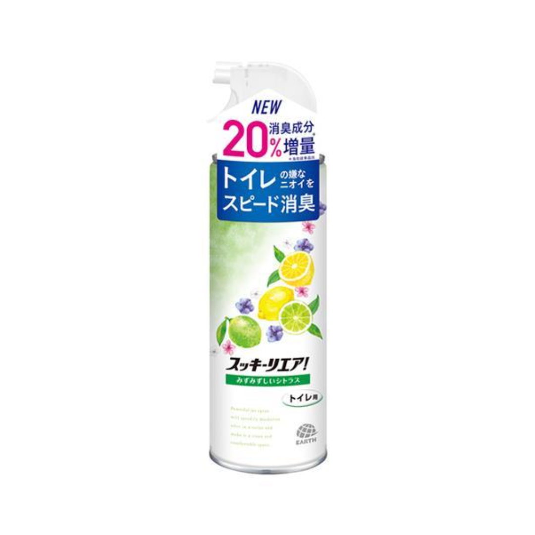 EARTH Toilet Deodorising Fragrance Spray Fresh Citrus 350ml