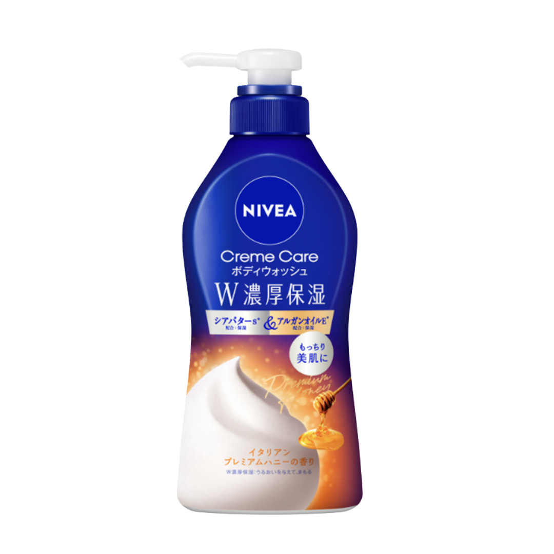 NIVEA Double Rich Moisturising Body Wash Honey 460ml