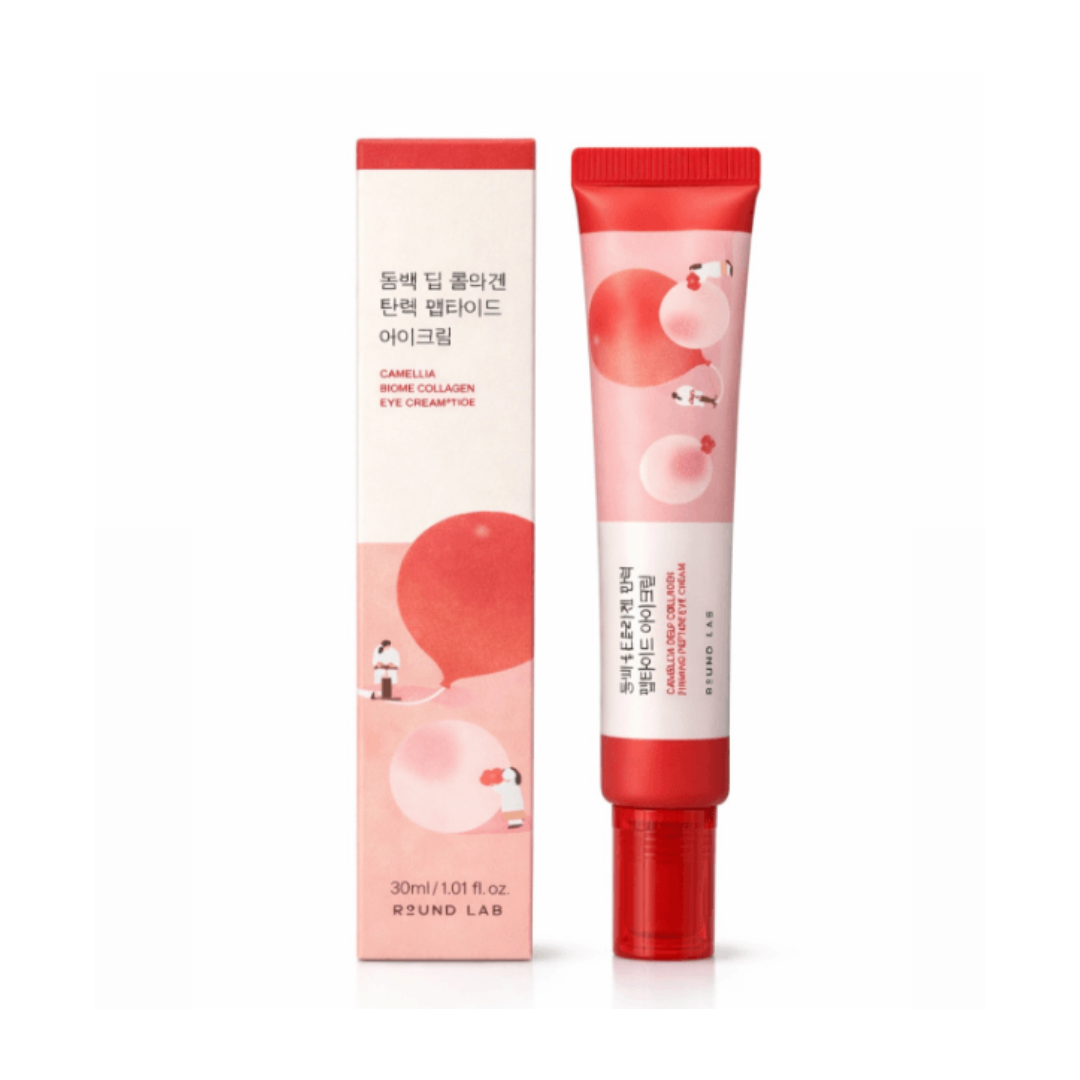 Round Lab - Camellia Deep Collagen Firming Peptide Eye Cream 30ml