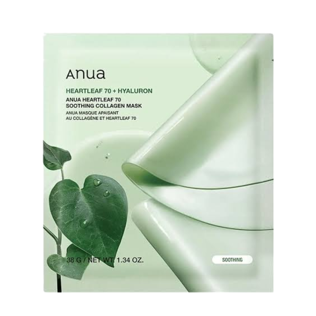 Anua - Collagen Mask Set (Heartleaf 70 Soothing)