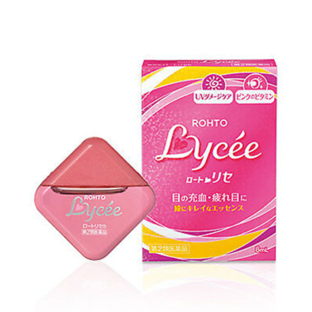 Ganbaro Rohto Lycee 眼药水 8ML